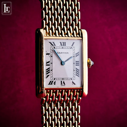 Cartier Tank Louis vintage Full Gold Ref. 96065