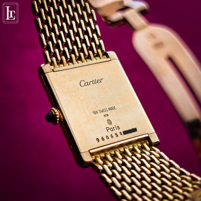 Cartier Tank Louis vintage Full Gold Ref. 96065