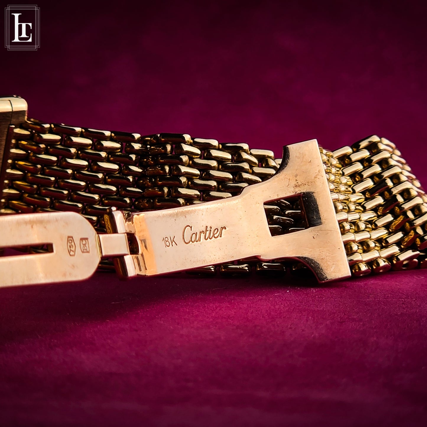 Cartier Tank Louis vintage Full Gold Ref. 96065
