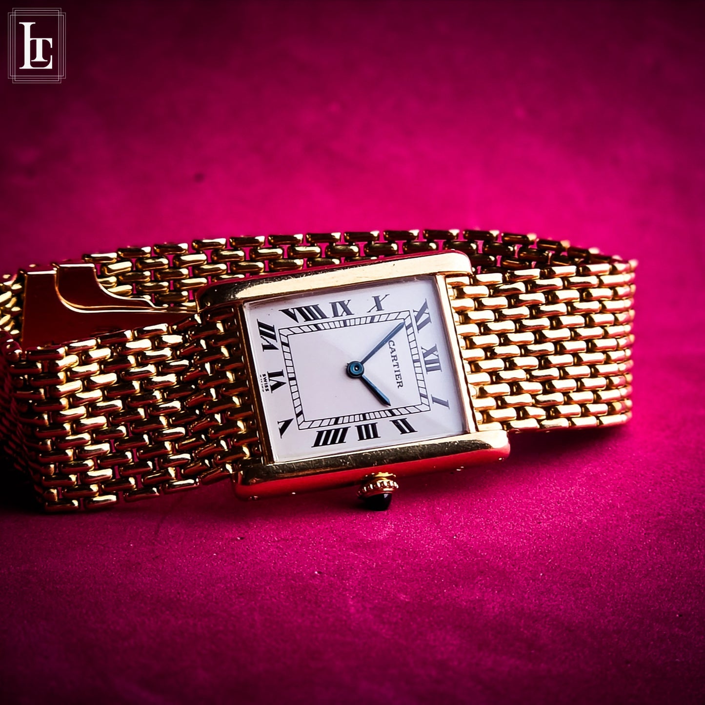Cartier Tank Louis vintage Full Gold Ref. 96065