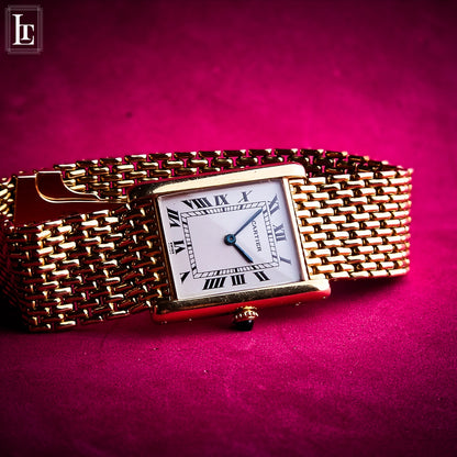 Cartier Tank Louis vintage Full Gold Ref. 96065