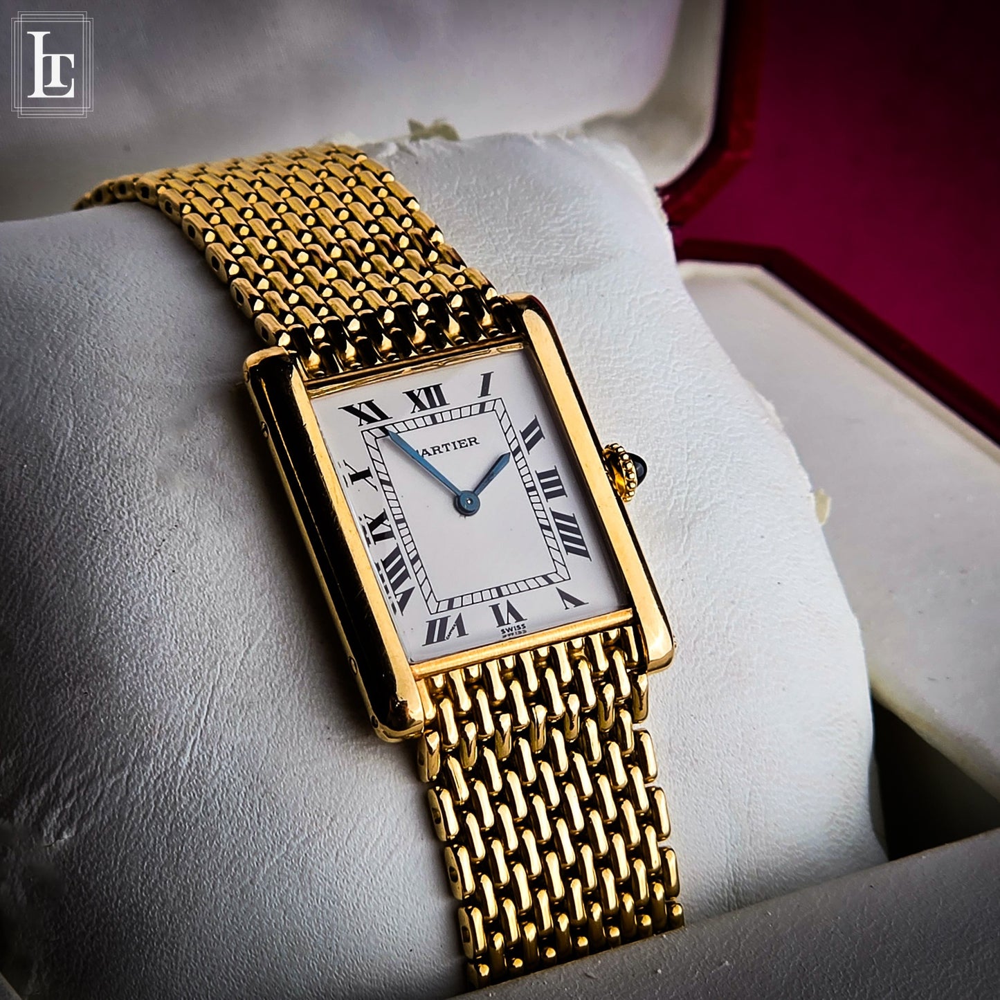 Cartier Tank Louis vintage Full Gold Ref. 96065