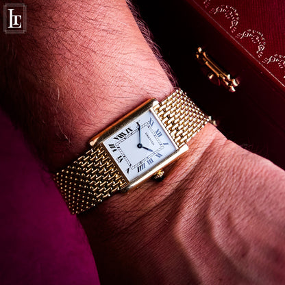 Cartier Tank Louis vintage Full Gold Ref. 96065