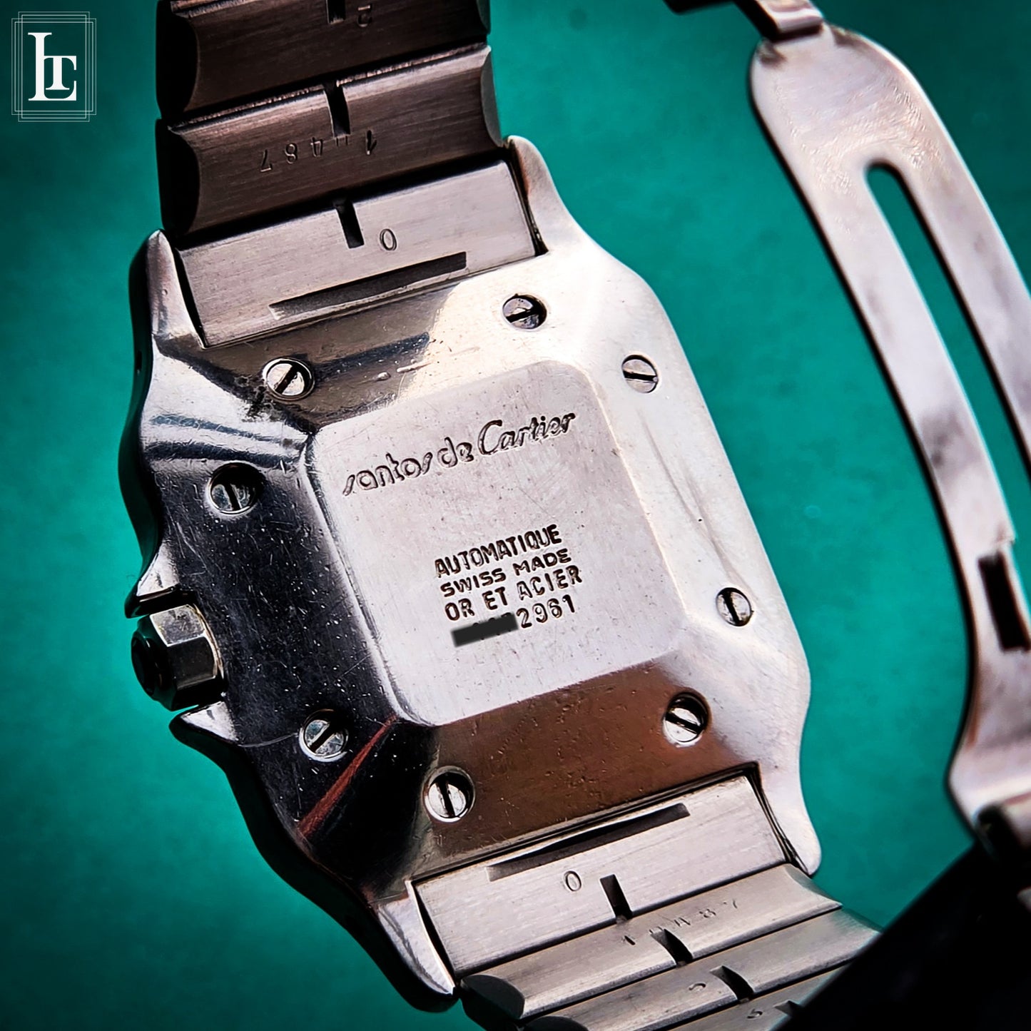 Cartier Santos 2961 automatic Carré