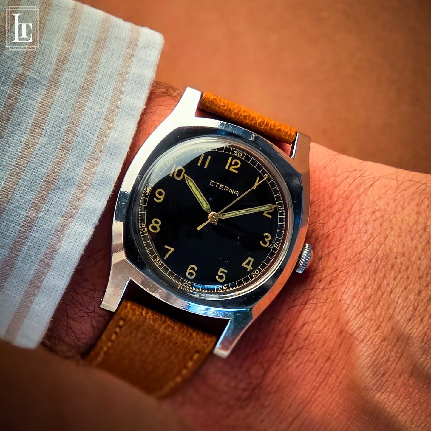 Eterna Tartarugone 852 Gilt Lucido