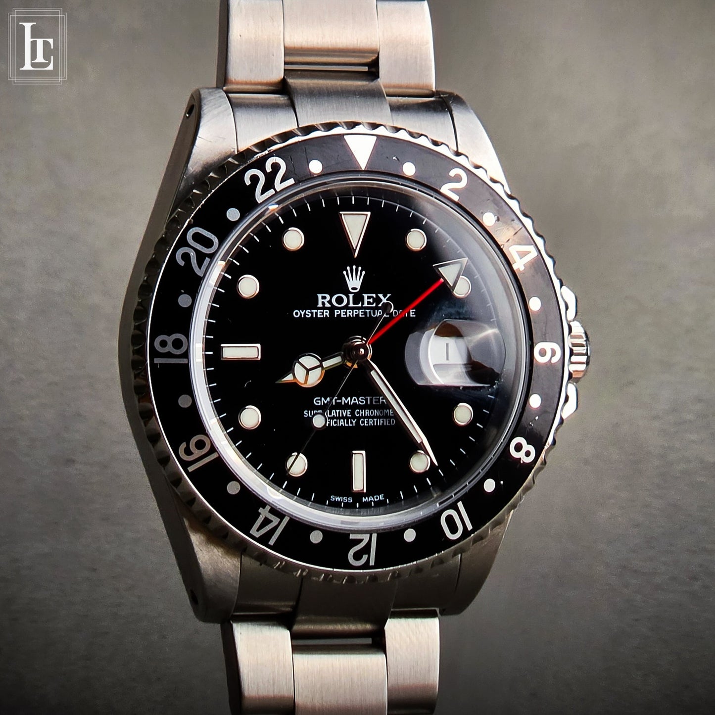 Rolex GMT Master II 16710 black Full Set