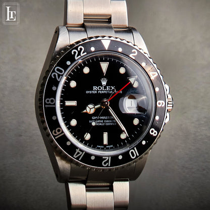 Rolex GMT Master II 16710 black Full Set