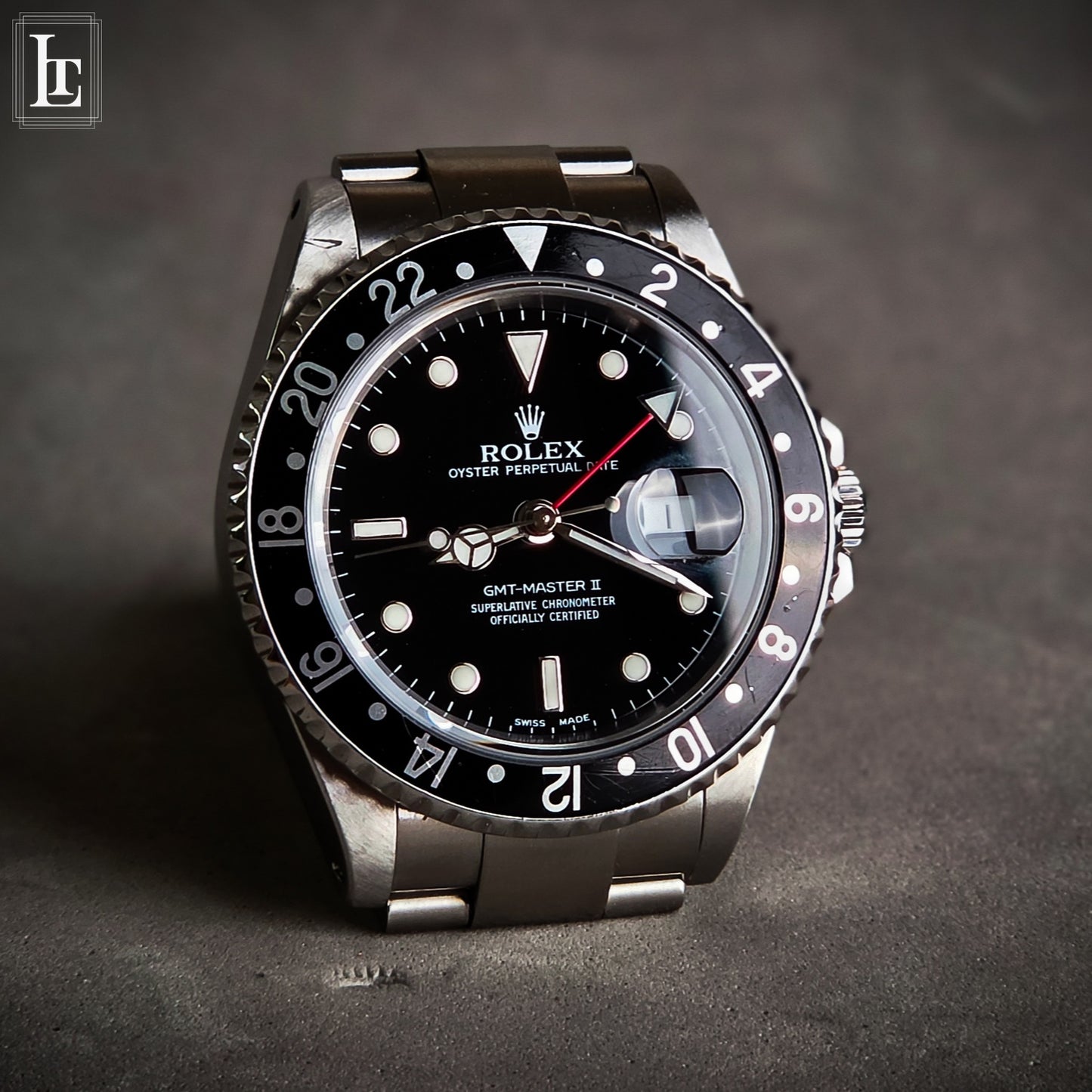 Rolex GMT Master II 16710 black Full Set