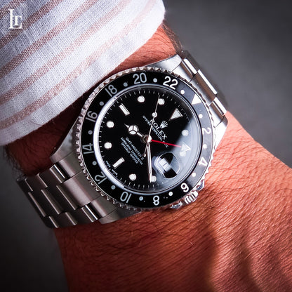 Rolex GMT Master II 16710 black Full Set