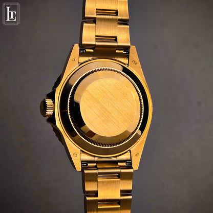 Rolex Full Gold Submariner 16618 Full Set