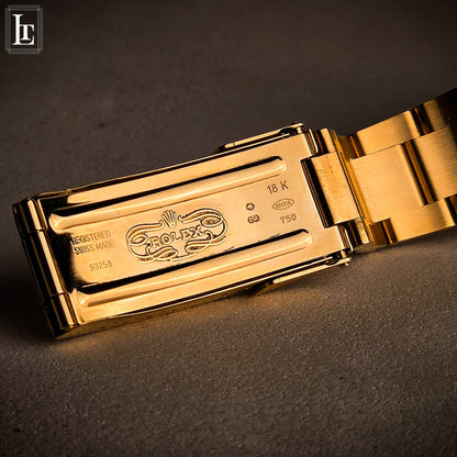 Rolex Full Gold Submariner 16618 Full Set