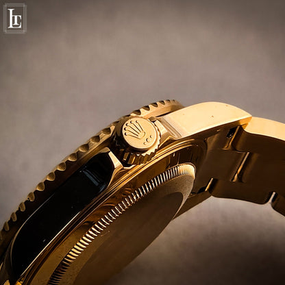 Rolex Full Gold Submariner 16618 Full Set