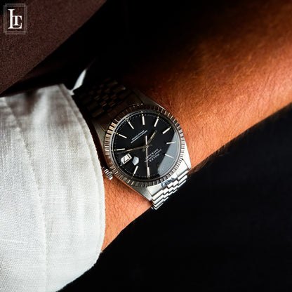 Rolex Datejust 1603 black Full Set