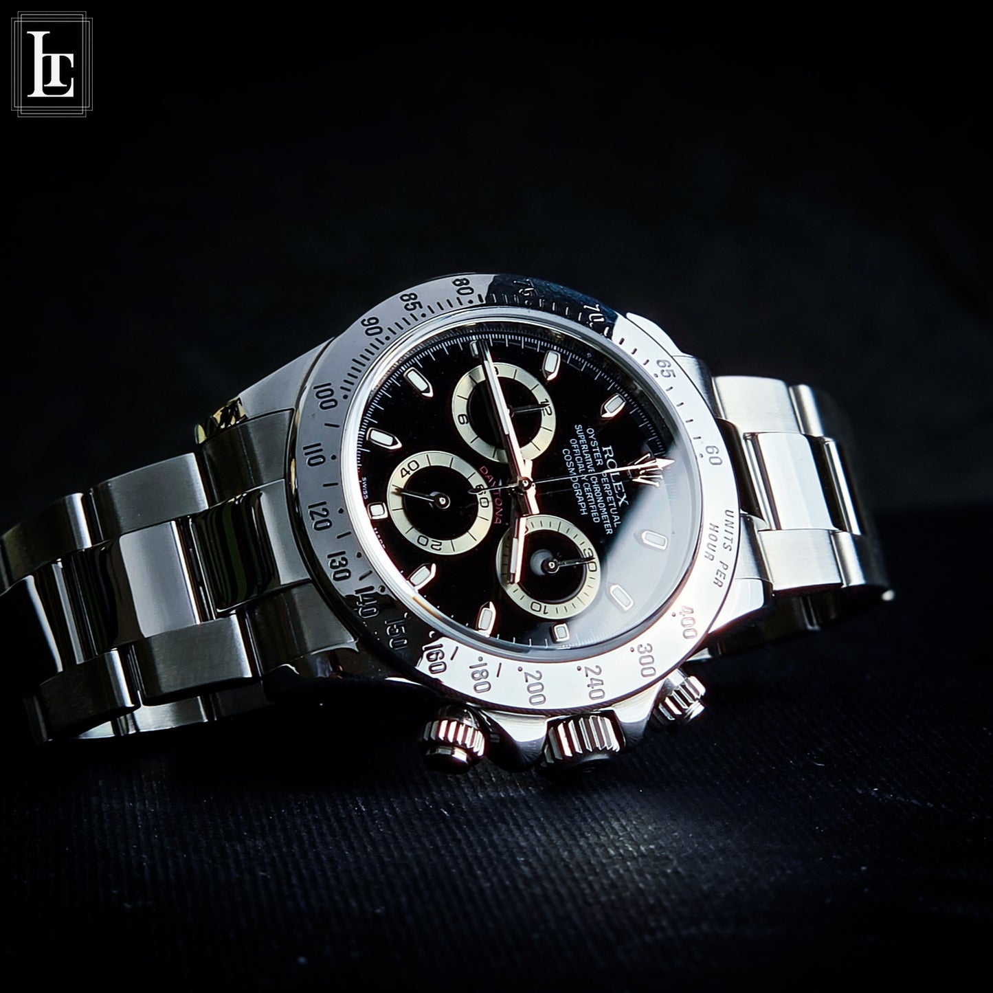 Rolex Daytona 116520 Black Card&Box