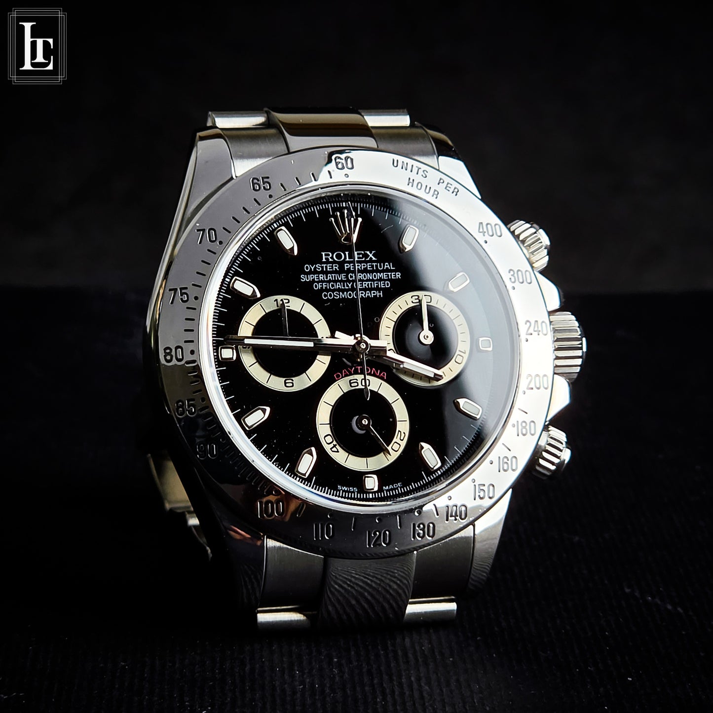 Rolex Daytona 116520 Black Card&Box
