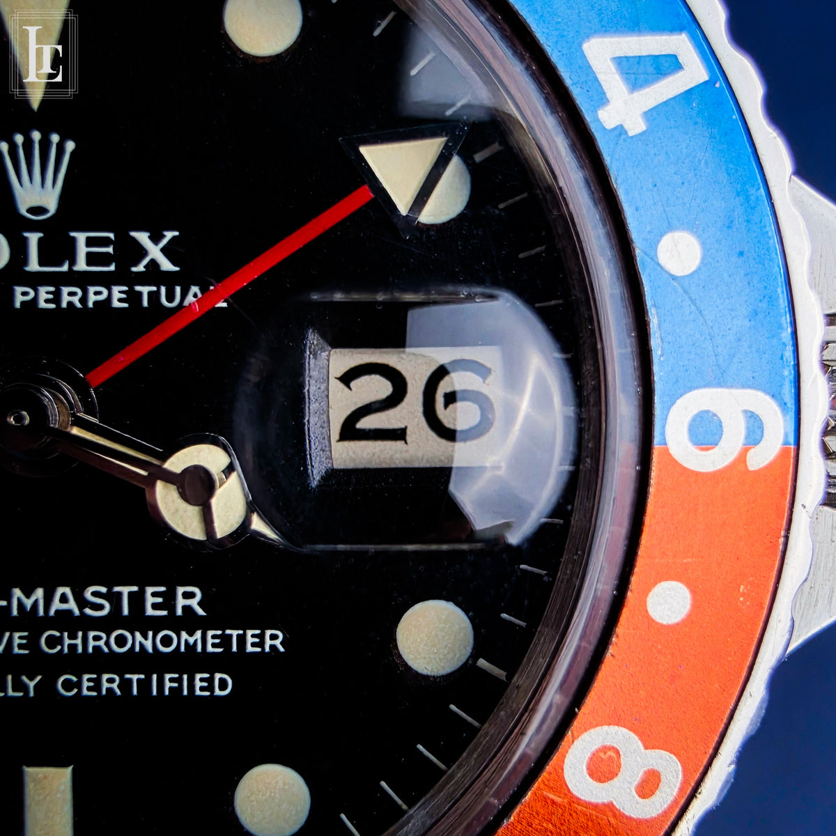 Rolex GMT Master 1675 Pepsi Long E