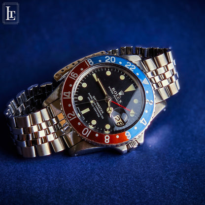 Rolex GMT Master 1675 Pepsi Long E