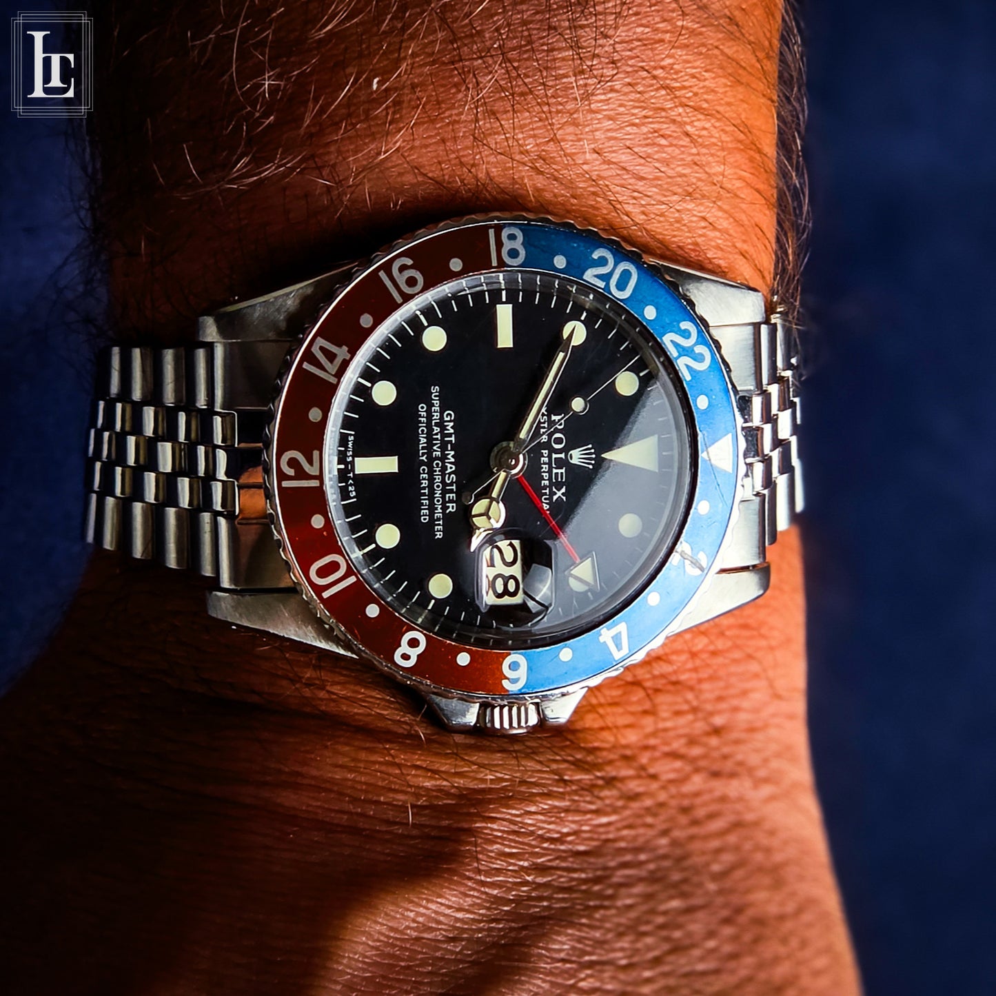 Rolex GMT Master 1675 Pepsi Long E