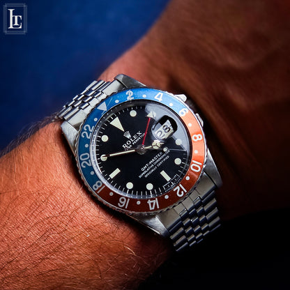 Rolex GMT Master 1675 Pepsi Long E