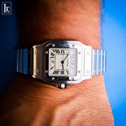Cartier Santos Galbée Ref. 1564 Silver