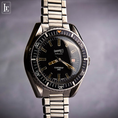 Eberhard Scafograf 300 with bracelet