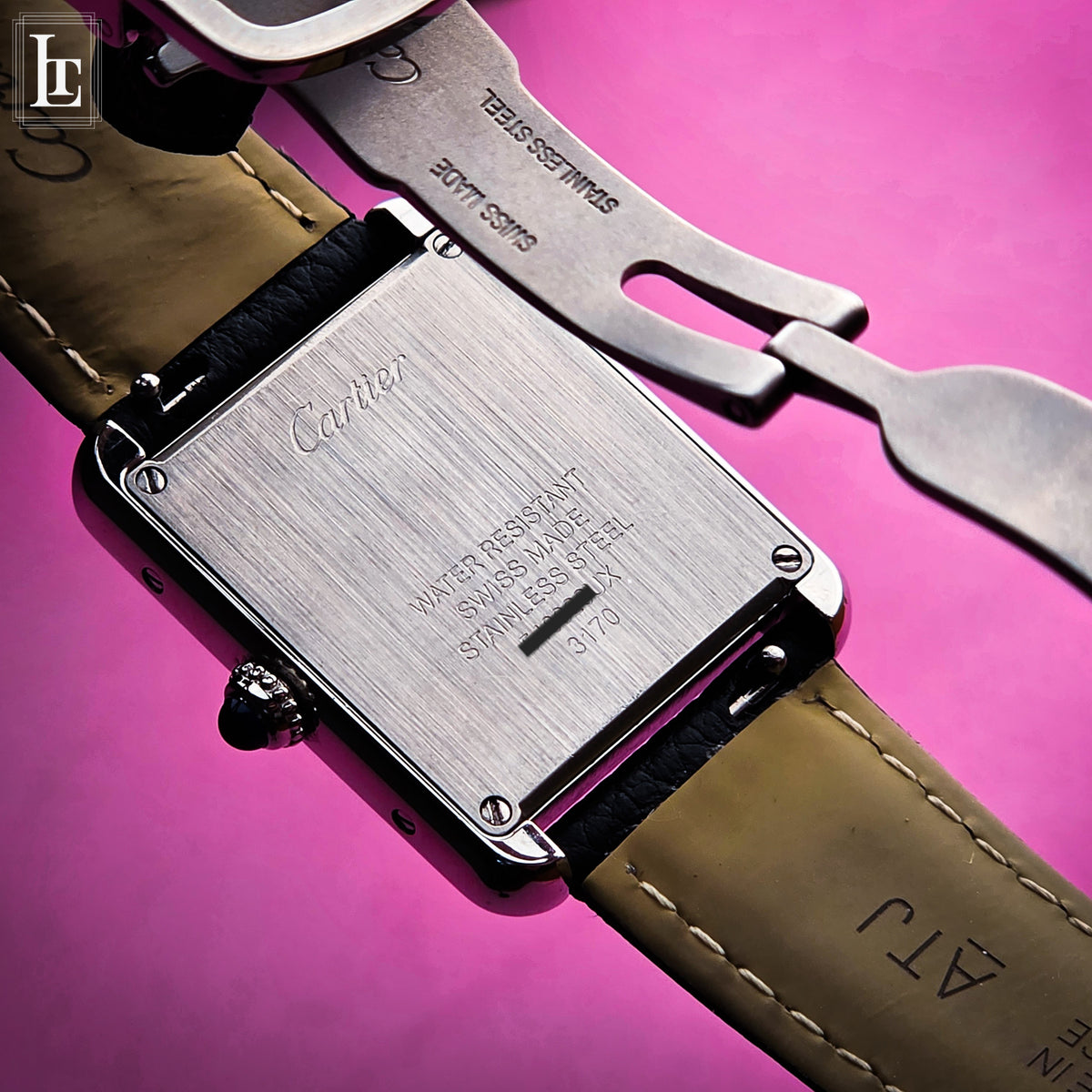 Cartier Tank Solo Pink Ref. 3170