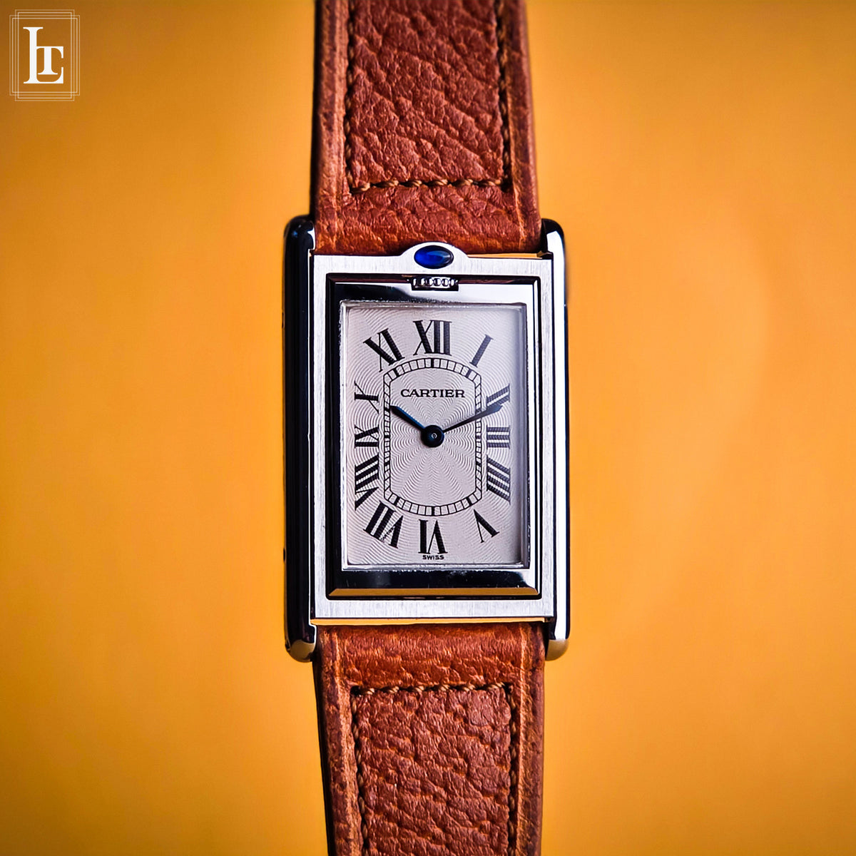 Cartier Tank Basculante Ref. 2390 Set Completo
