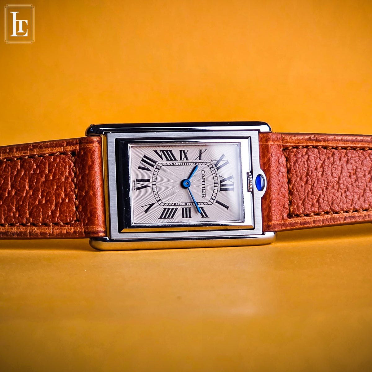 Cartier Tank Basculante Ref. 2390 Set Completo
