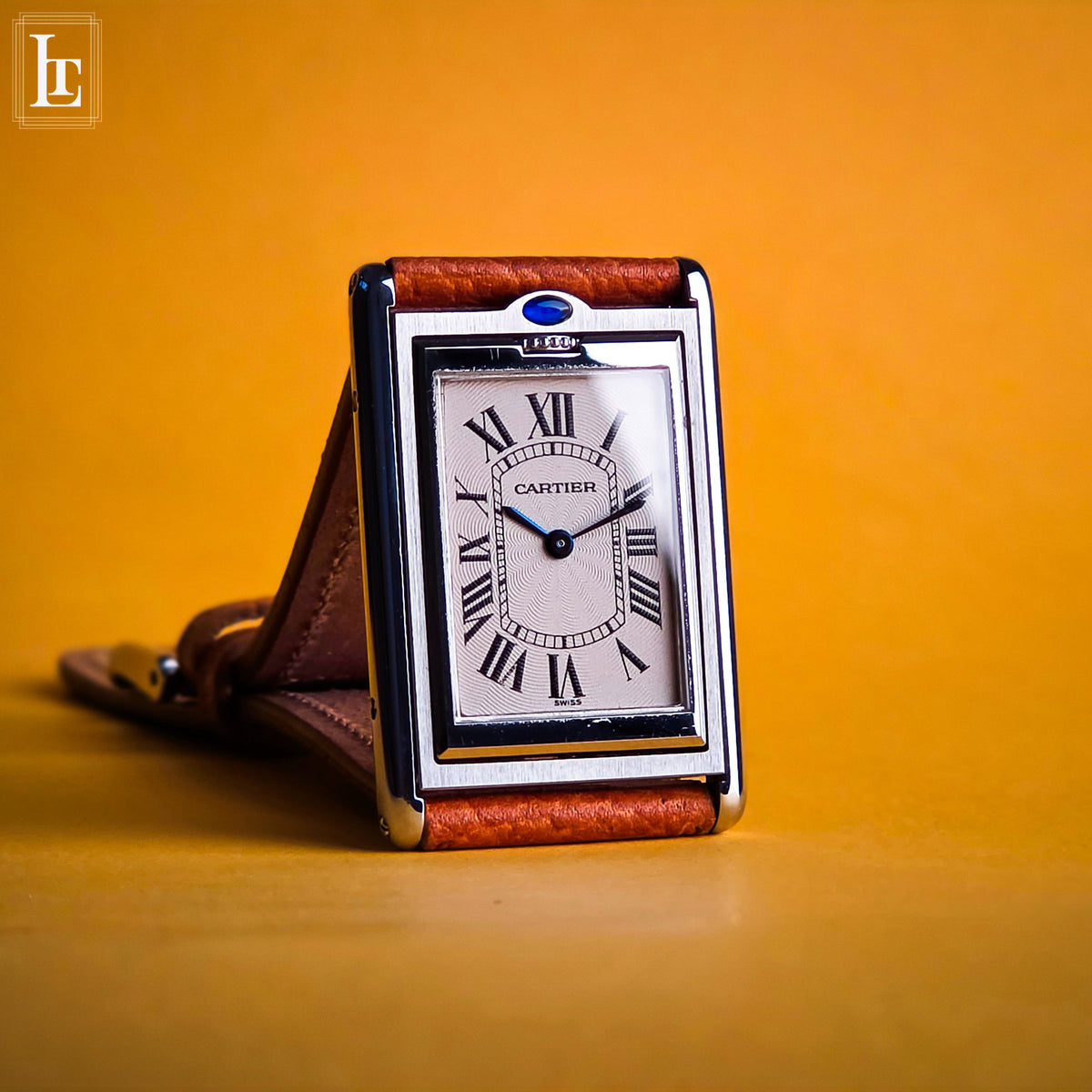 Cartier Tank Basculante Ref. 2390 Set Completo