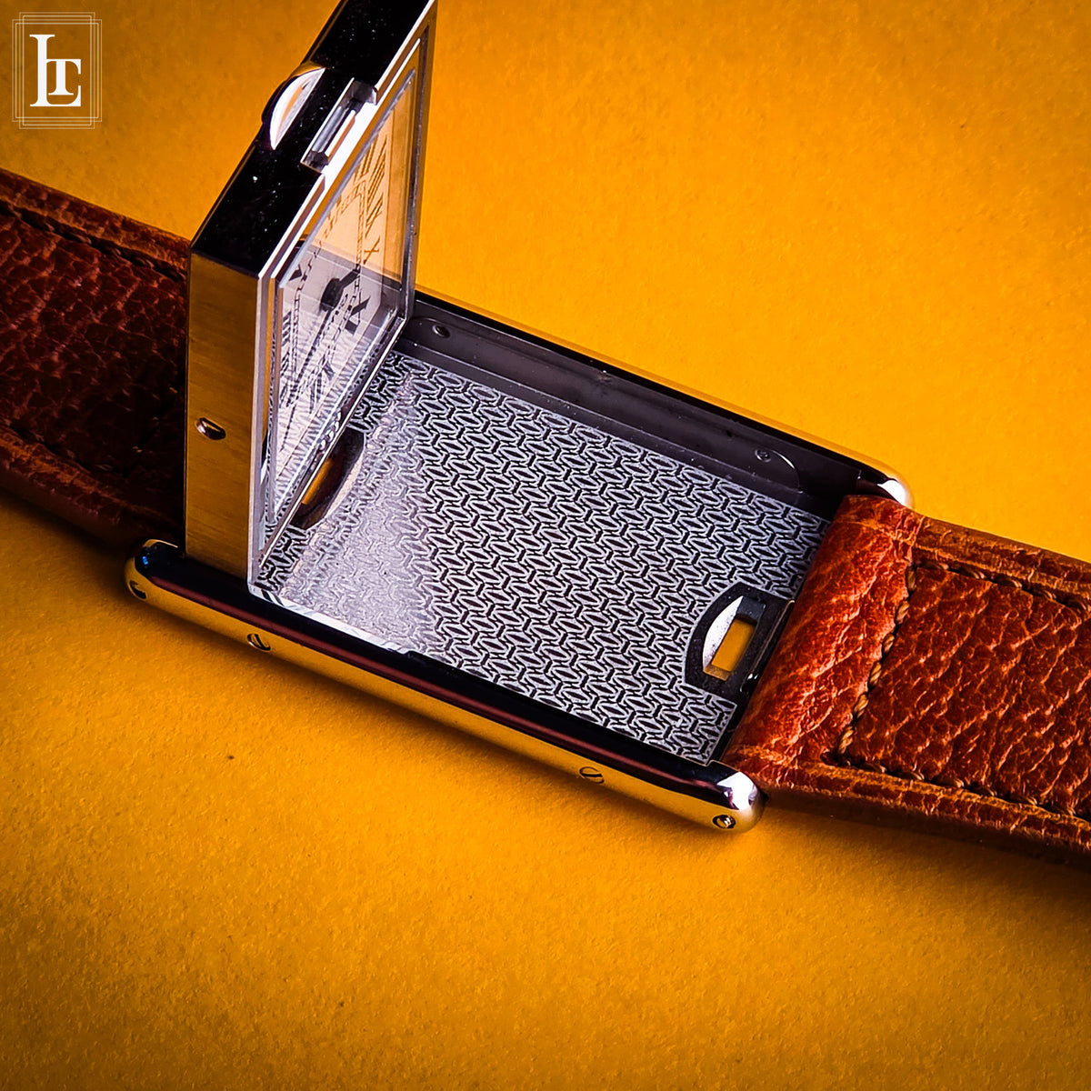 Cartier Tank Basculante Ref. 2390 Set Completo