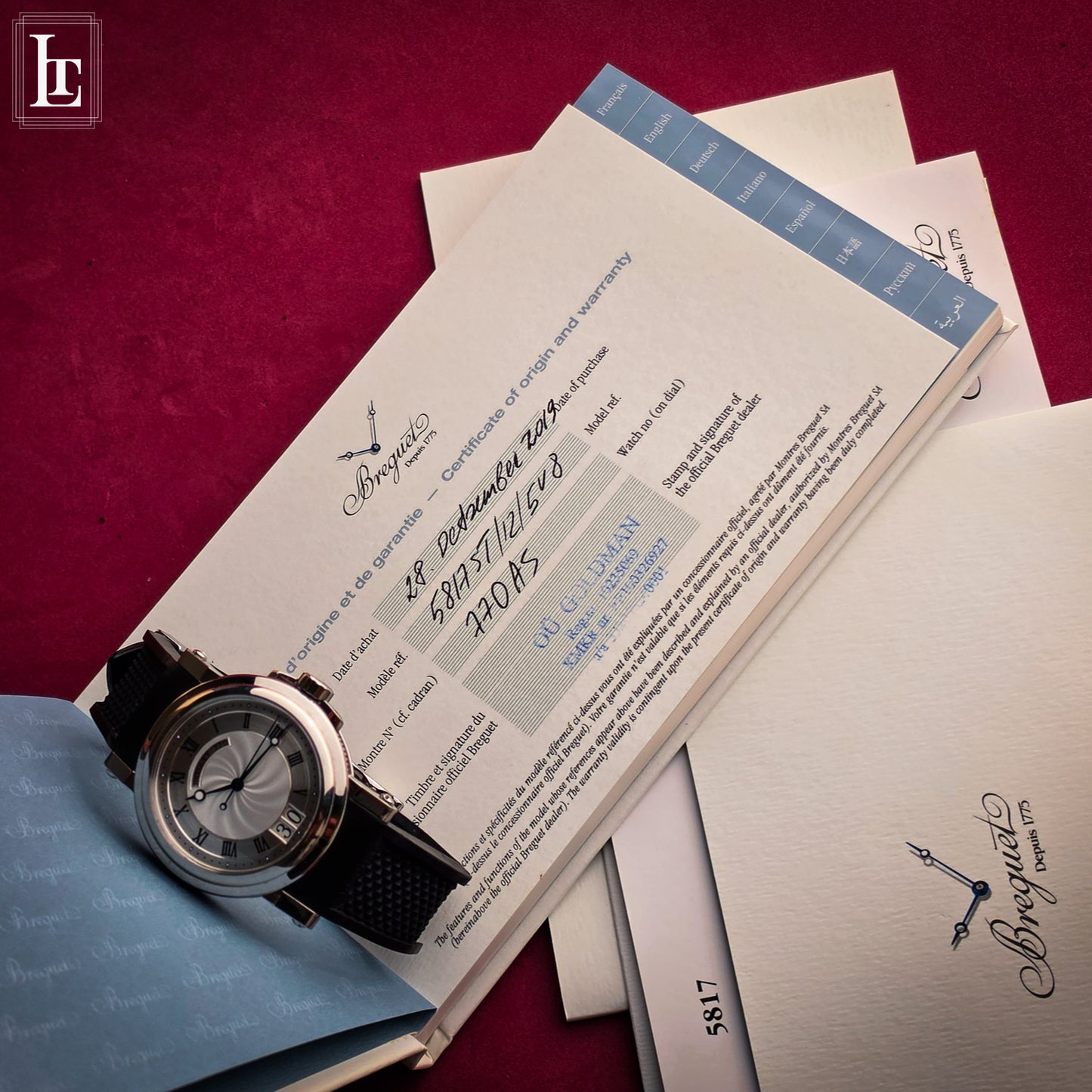 Breguet Marine Big Date Full Set
