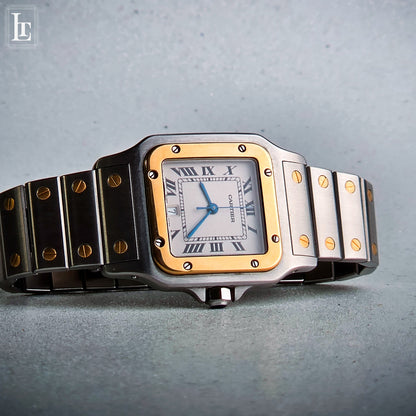 Cartier Santos Galbée 1566 Quarzo
