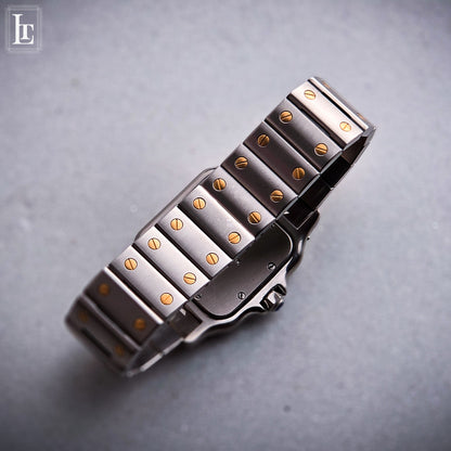 Cartier Santos Galbée 1566 Quarzo