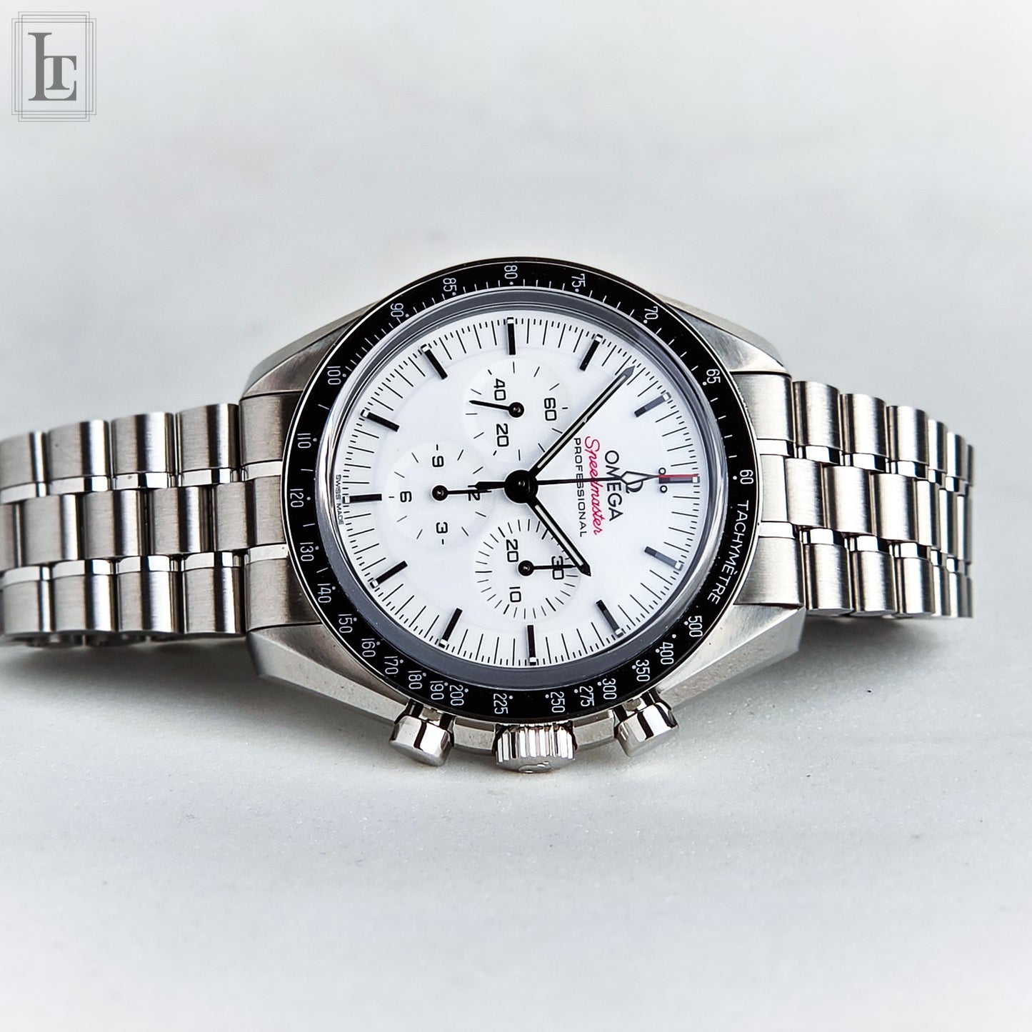 Omega Speedmaster Professional White Full Set