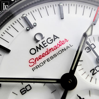 Omega Speedmaster Professional White Full Set