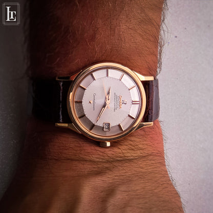 Omega Constellation Piepan 18k rose gold, ref. 168005/6, 1967, al polso