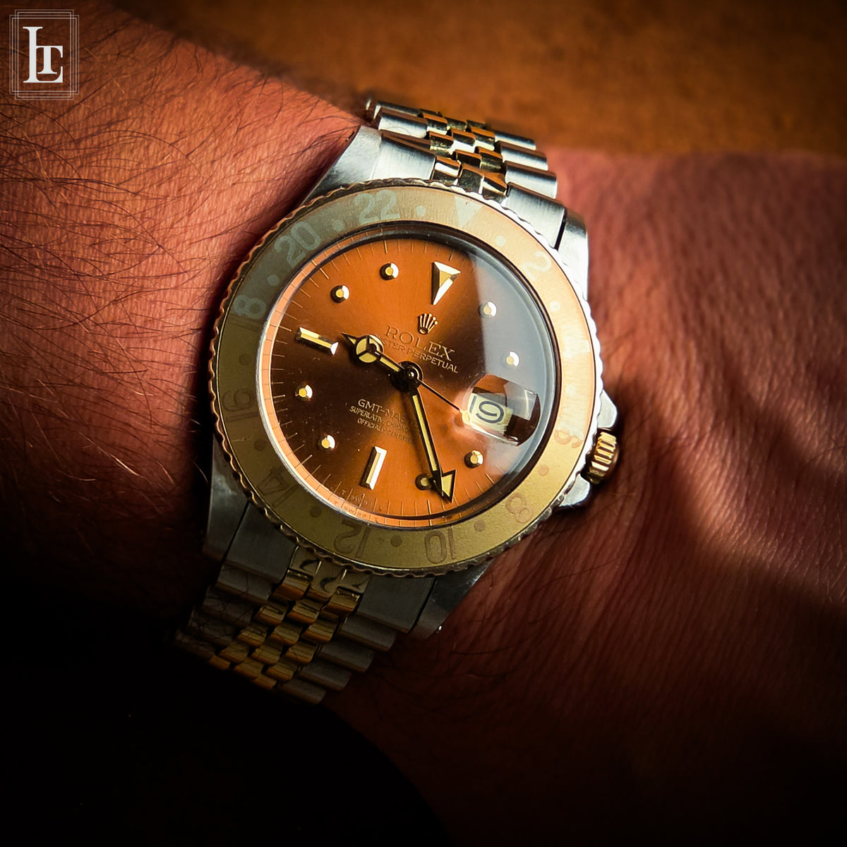 Rolex GMT Master 1675-3 “Tiger eye”