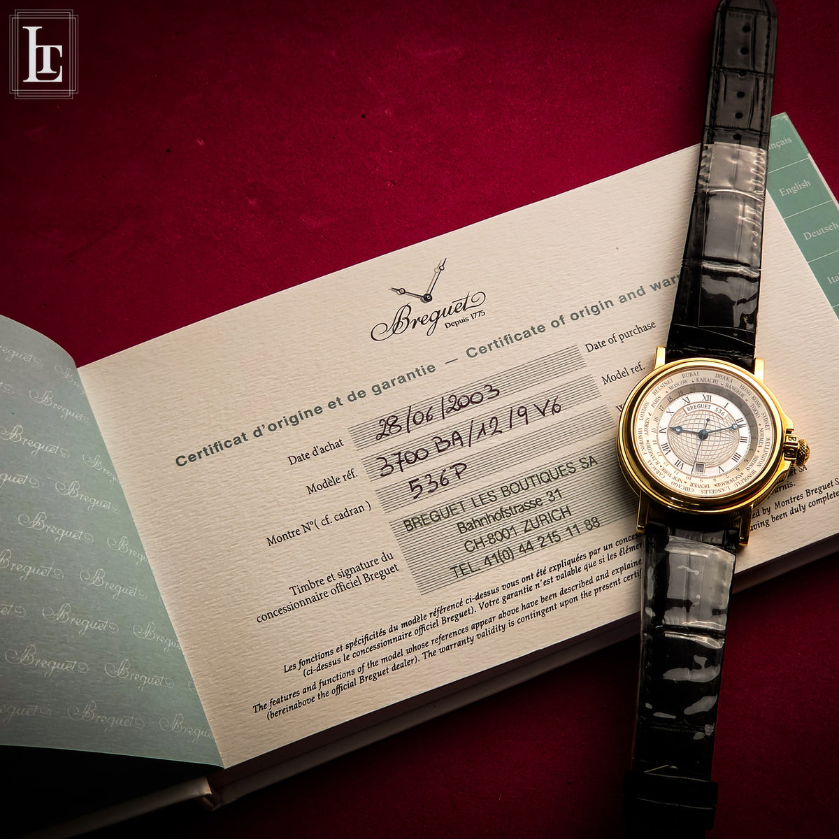 Breguet Marine Hora-mundi Full Set