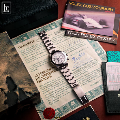 Rolex Daytona 16520 White Inverted 6 Full Set