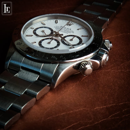 Rolex Daytona 16520 White Inverted 6 Full Set