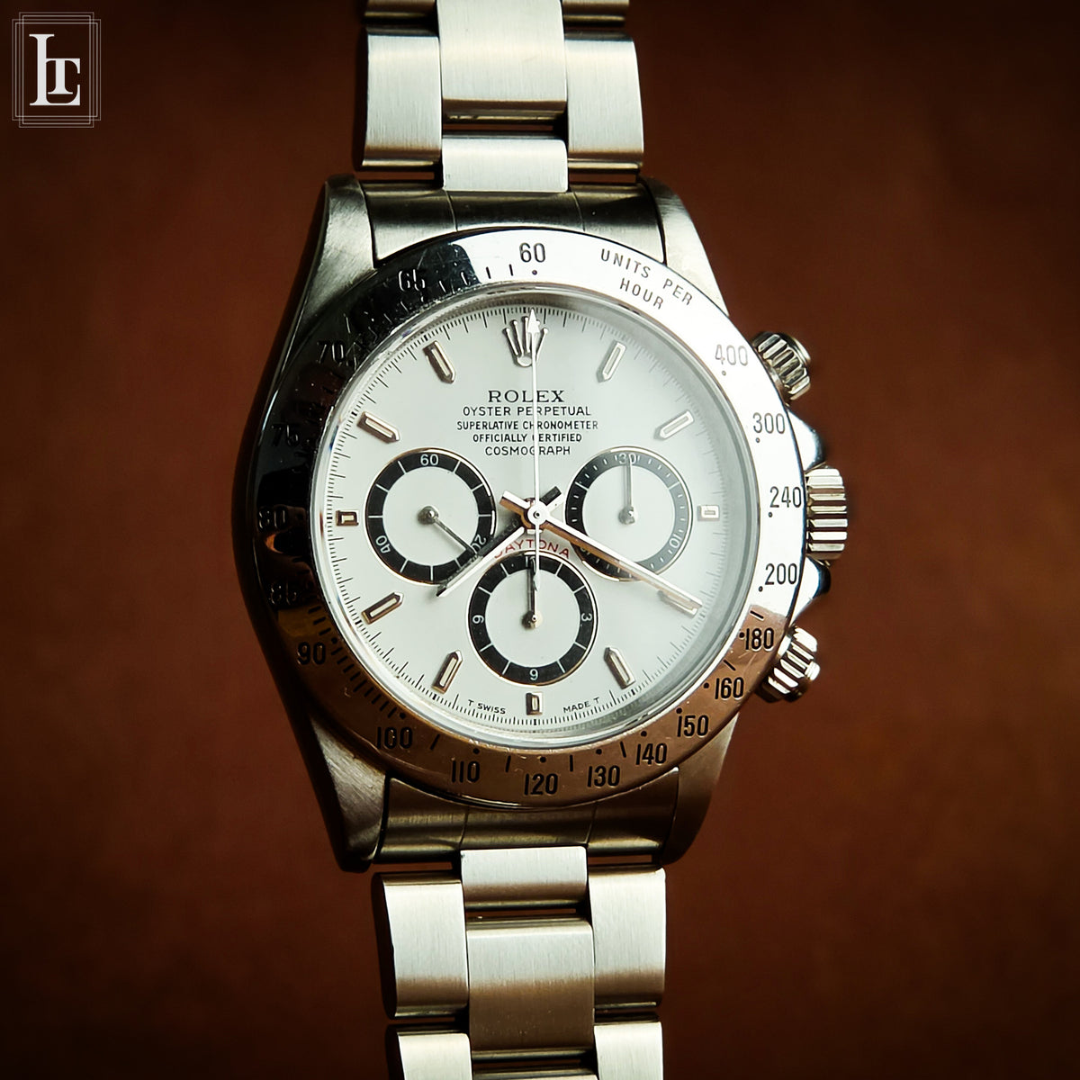 Rolex Daytona 16520 White Inverted 6 Full Set