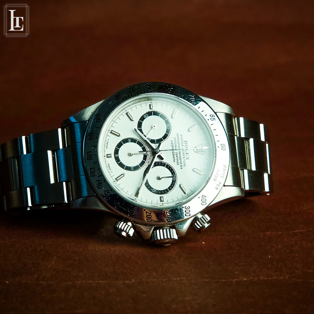 Rolex Daytona 16520 White Inverted 6 Full Set