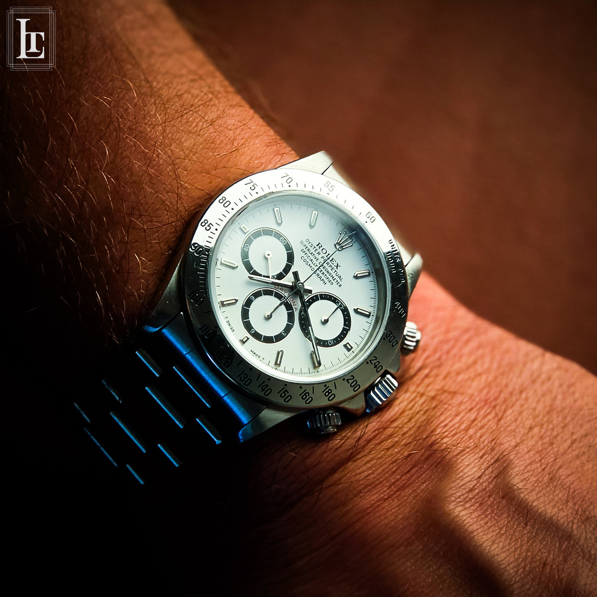 Rolex Daytona 16520 White Inverted 6 Full Set