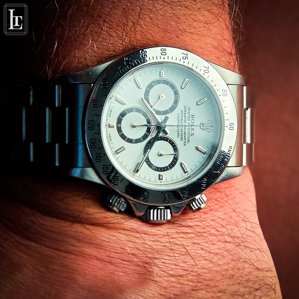 Rolex Daytona 16520 White Inverted 6 Full Set