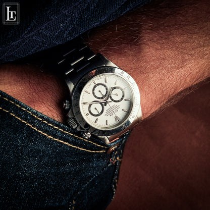 Rolex Daytona 16520 White Inverted 6 Full Set