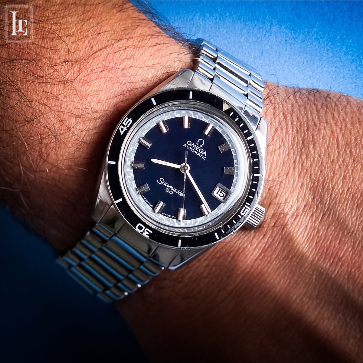 Omega Seamaster 60 Ref. 166.062 Blu Big Crown