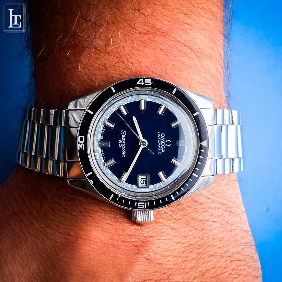 Omega Seamaster 60 Ref. 166.062 Blu Big Crown