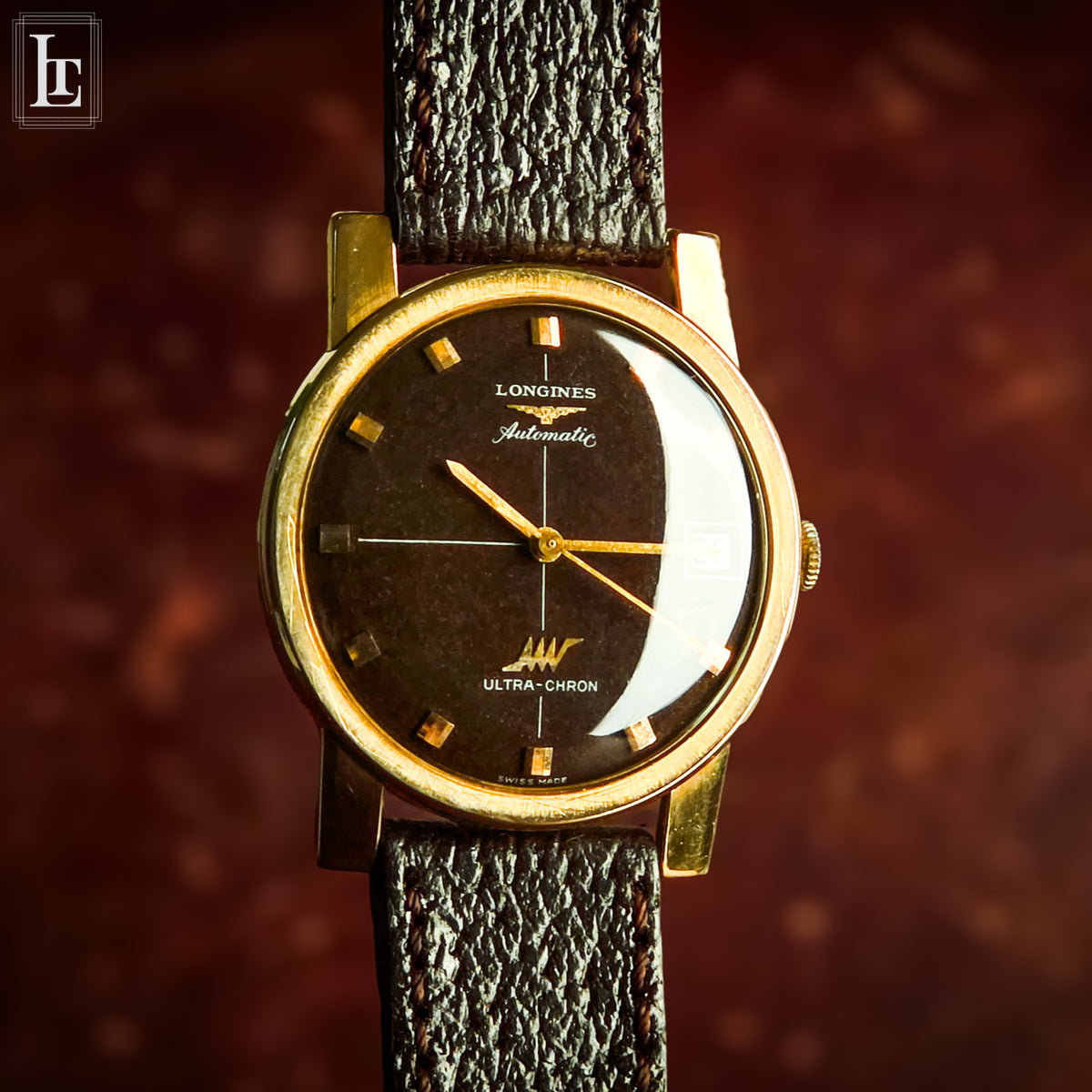 Longines Ultra-Chron Ref. 7826-1 brown yg