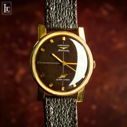 Longines Ultra-Chron Ref. 7826-1 brown yg