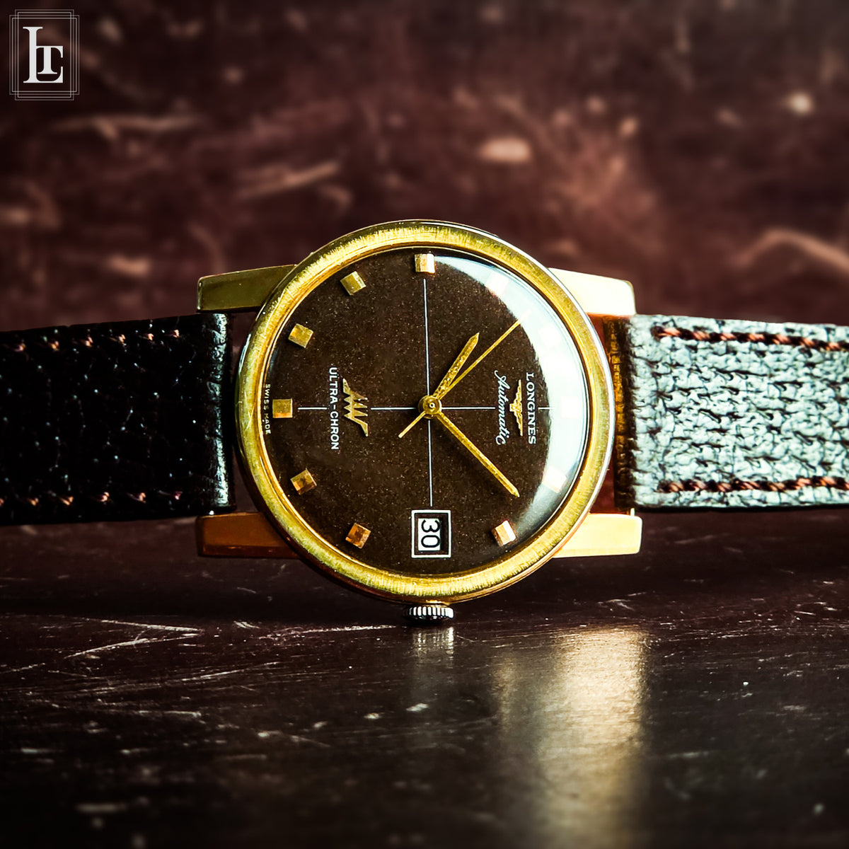 Longines Ultra-Chron Ref. 7826-1 brown yg